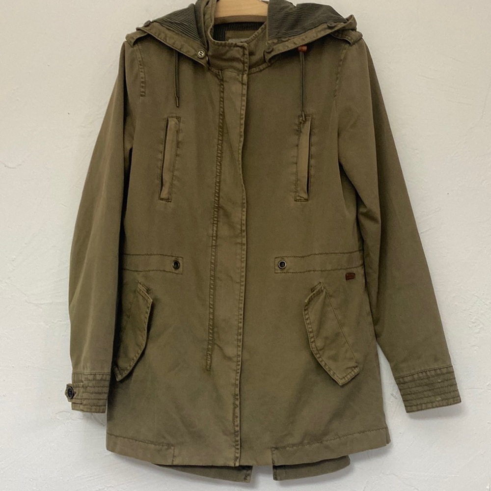 Pull & Bear Army Green Jacket Size Medium
